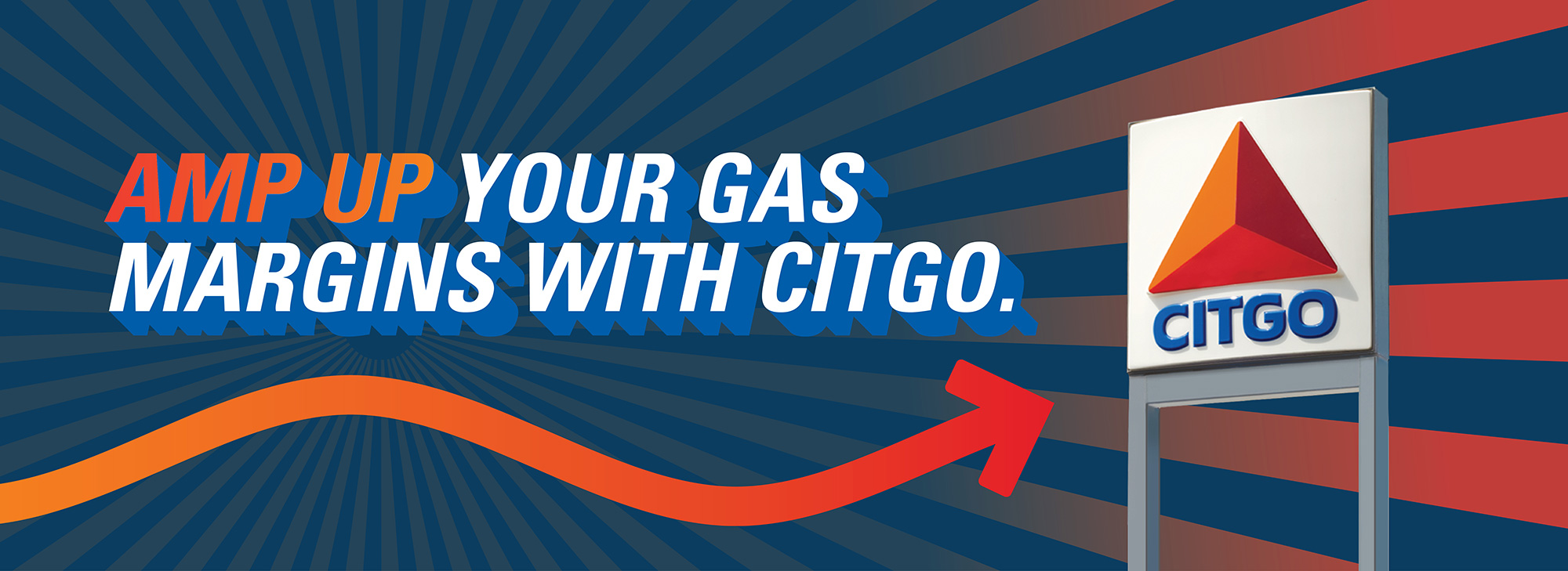 Amp up your gas margins with CITGO banner